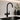 Matt black boiling water tap in a modern high end kitchen sink
