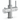 Chrome boiling hot water tap close up on a white background