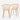 Klarup Oak Dining Chairs Set of 2 - Natural