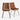 Risskov Faux Leather Dining Chairs Set of 2 - Brown